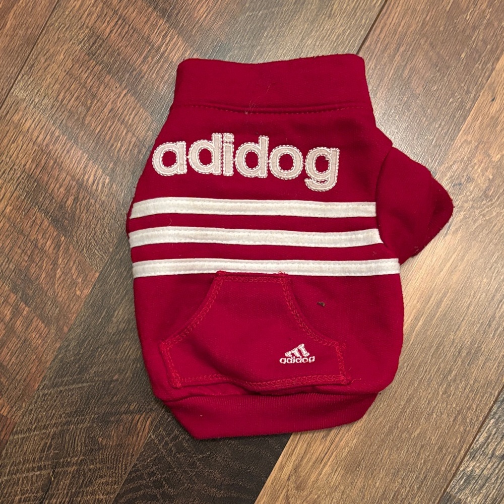 Adidog Red Dog Hoodie